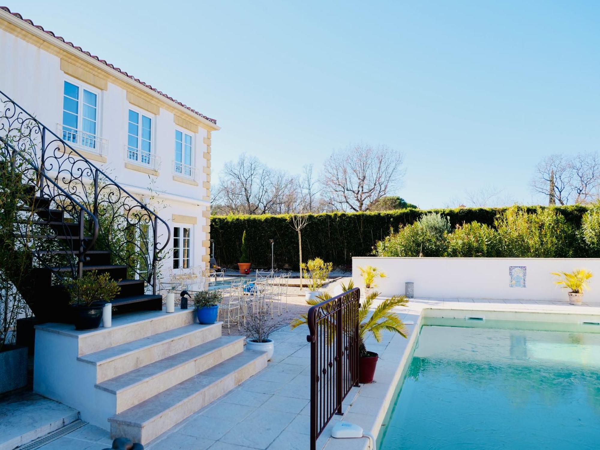 La Villa Du Bau Reddoun ,Piscine ,Jardin , Jolie Vue Sur Callian, Calme Et Serenite Montauroux Zewnętrze zdjęcie